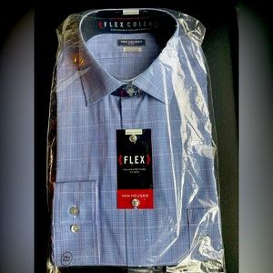 Van Heusen dress shirt 16in neck 34/35 long sleeve